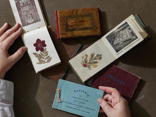 albums of dried flowers