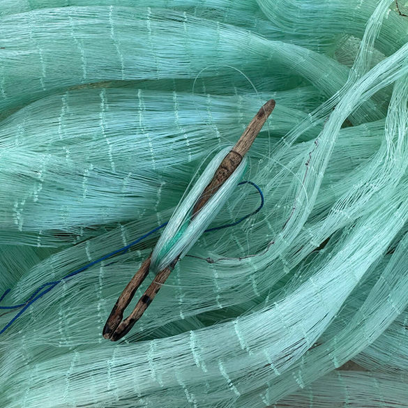 fishing net traditional craft process