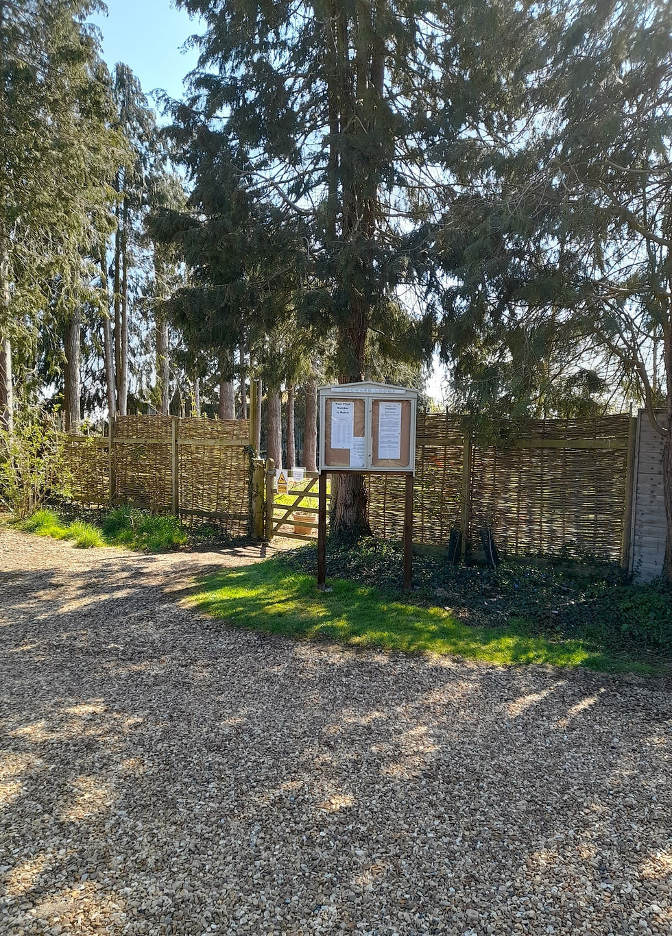 orchard lodge notice board