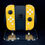 Thumbnail: Caution Yellow with White Buttons Custom Nintendo Joycon Set