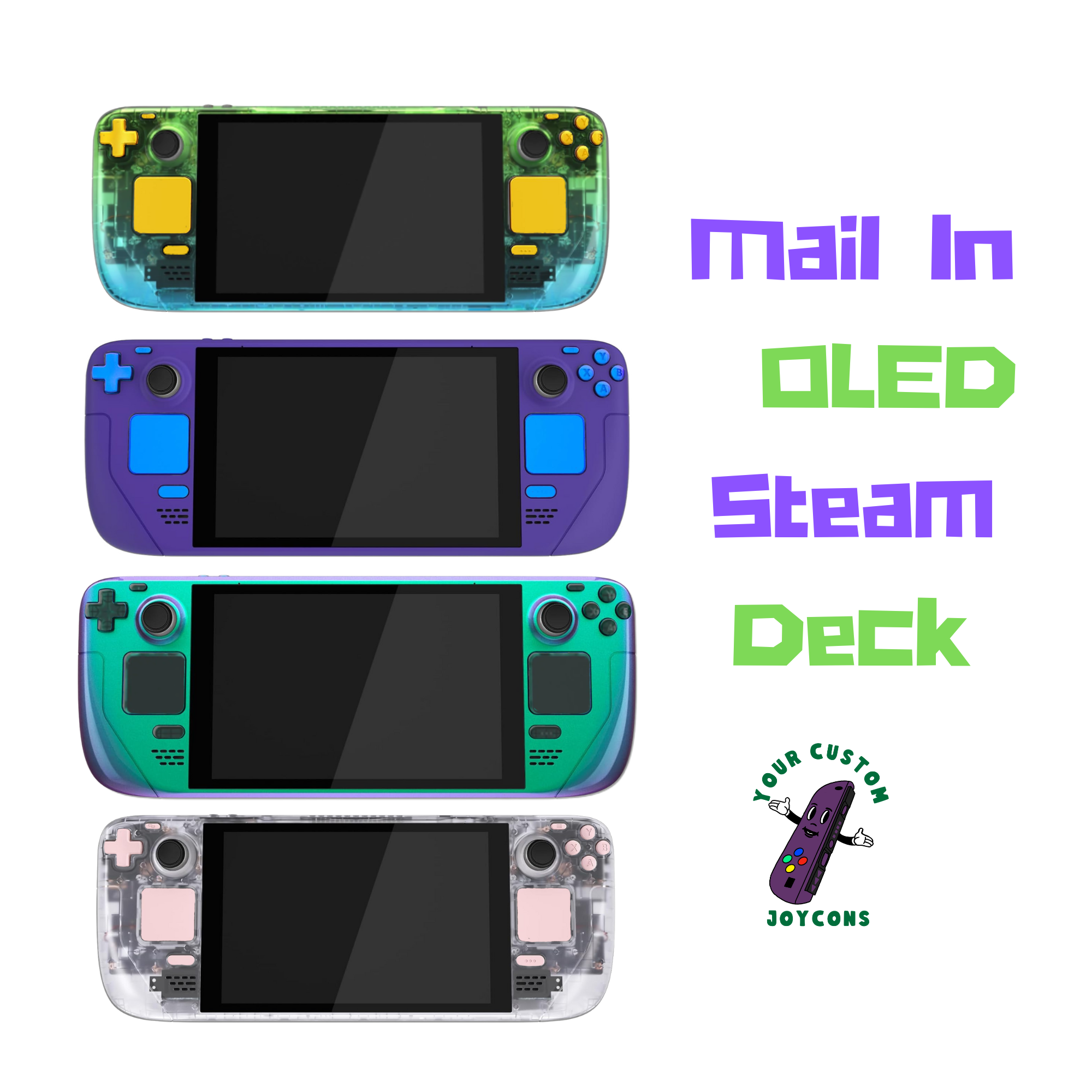 Mail In OLED Steam Deck Shell Swap