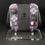 Thumbnail: Transparent Atomic Purple Custom Nintendo Joycons with Clear Buttons