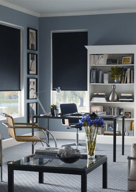 Stylish window roller blinds for homes, offices, and commercial spaces use in kalyan