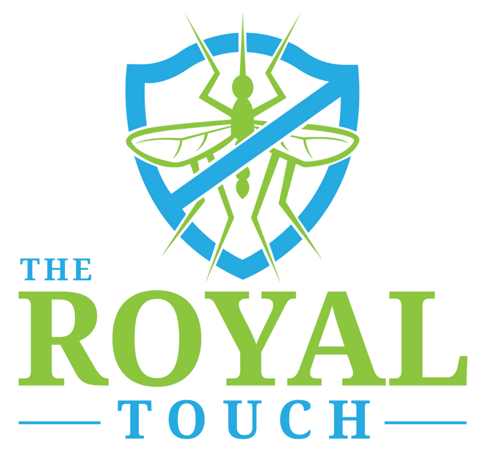 Royal Rover logo: green and blue emblem