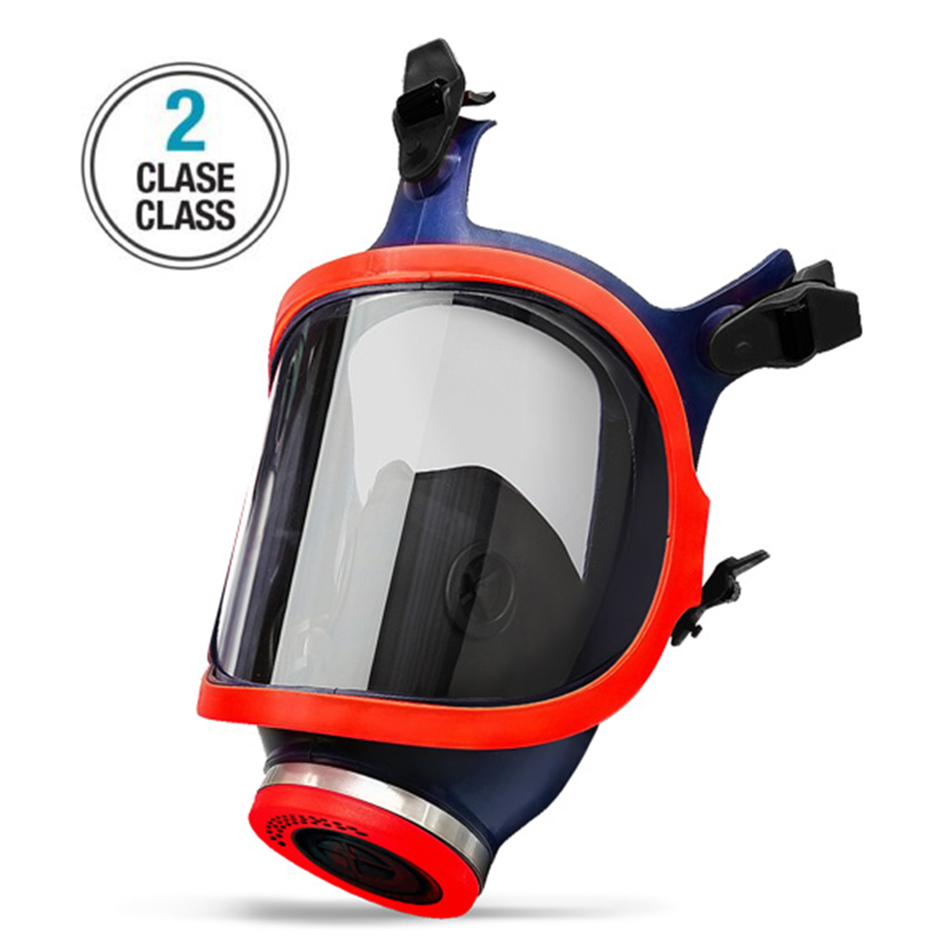 Mască integrală gaze cauciuc siliconic, antialergic