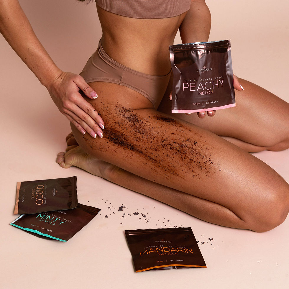 Miniatura: LUXURY Coffee Scrub Box. 280 GR