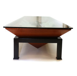 Triangle Shaped Table Side
