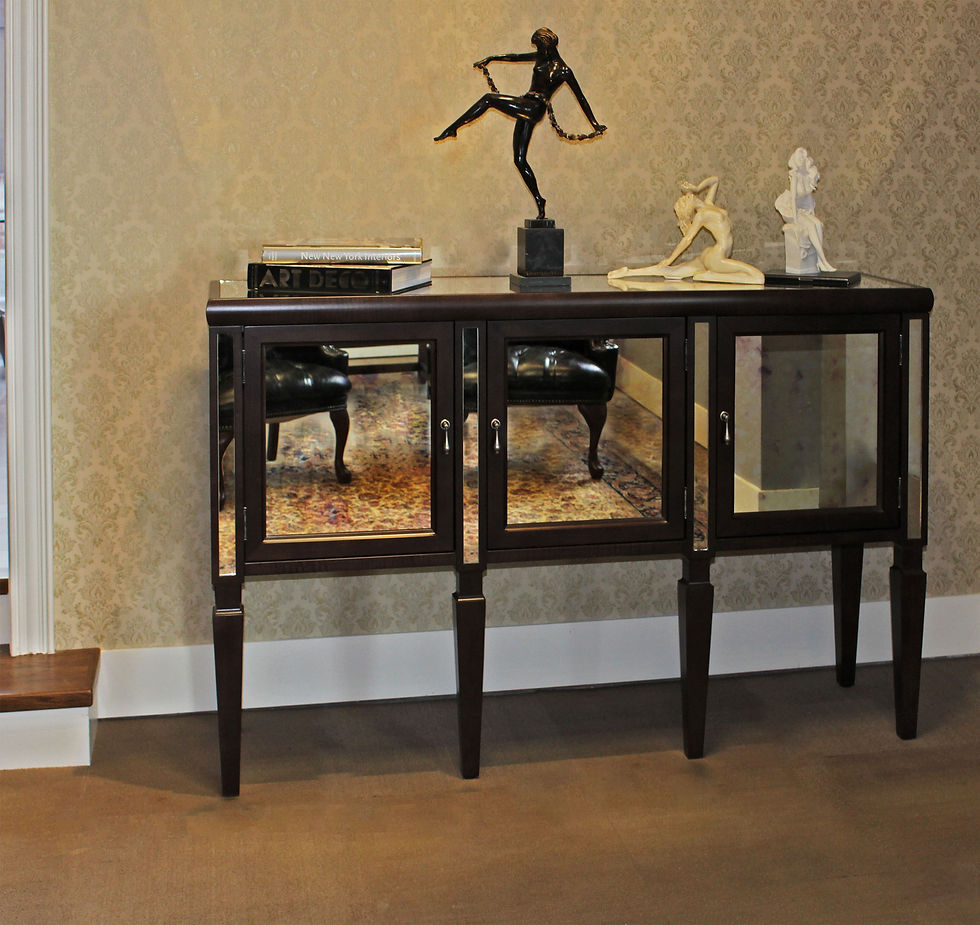 MIRRORED LIQUOR CABINET