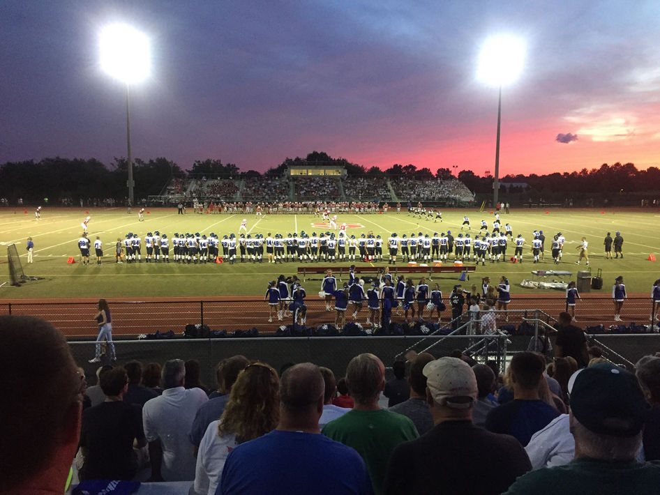 First game vs Souderton High School