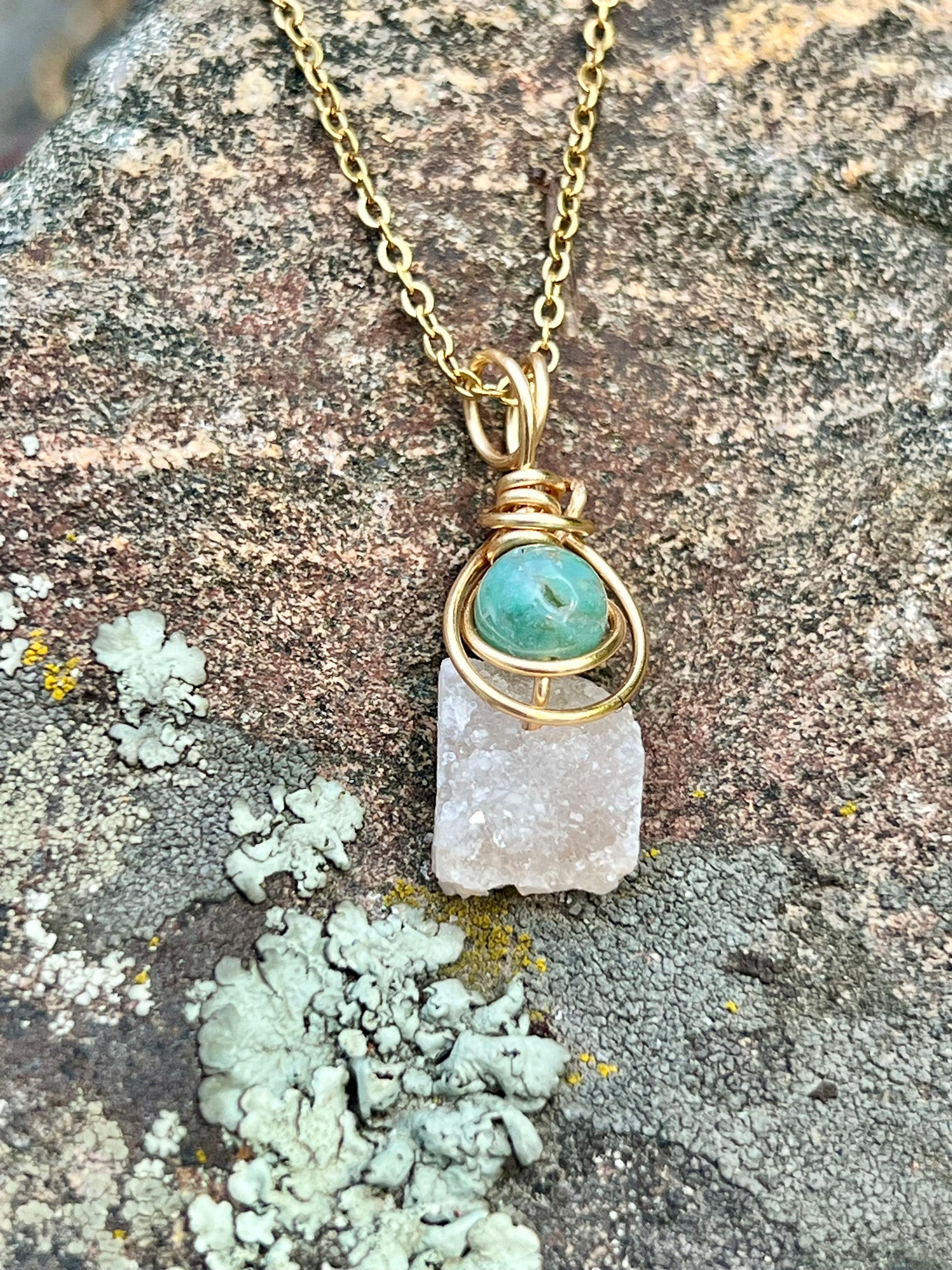 Dainty Quartz Necklace