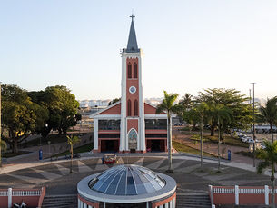 Santuário do Rocio é rota de turistas que embarcam nos navios de cruzeiro em Paranaguá