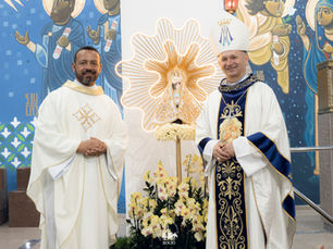 Segundo dia de novena é celebrado pelo Bispo de Cornélio Procópio, Dom Marcos de Oliveira