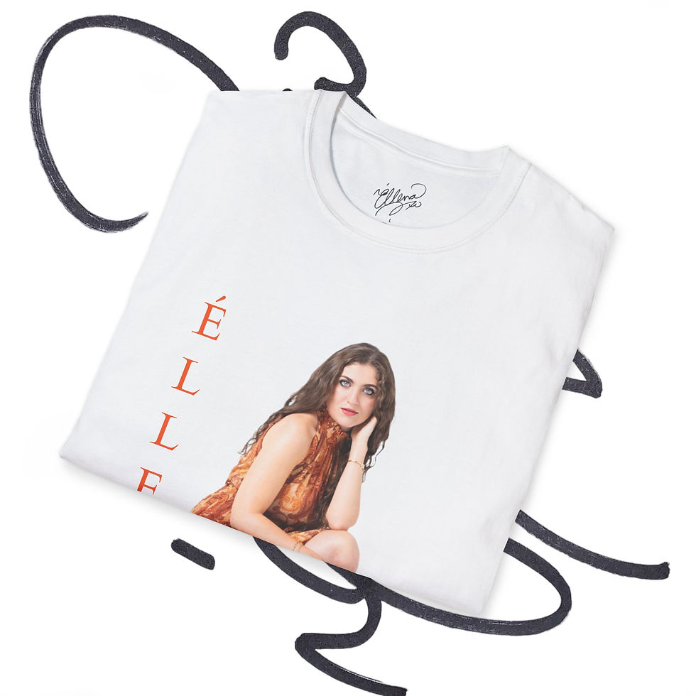 Thumbnail: Unisex Softstyle ÉLLENA COVER IMAGE T-Shirt