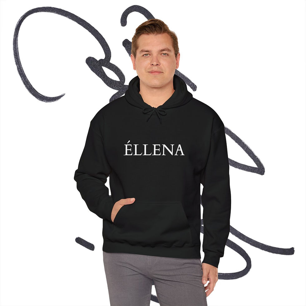 Thumbnail: Unisex Heavy Blend™ 'ÉLLENA' LYRIC Hoodie 