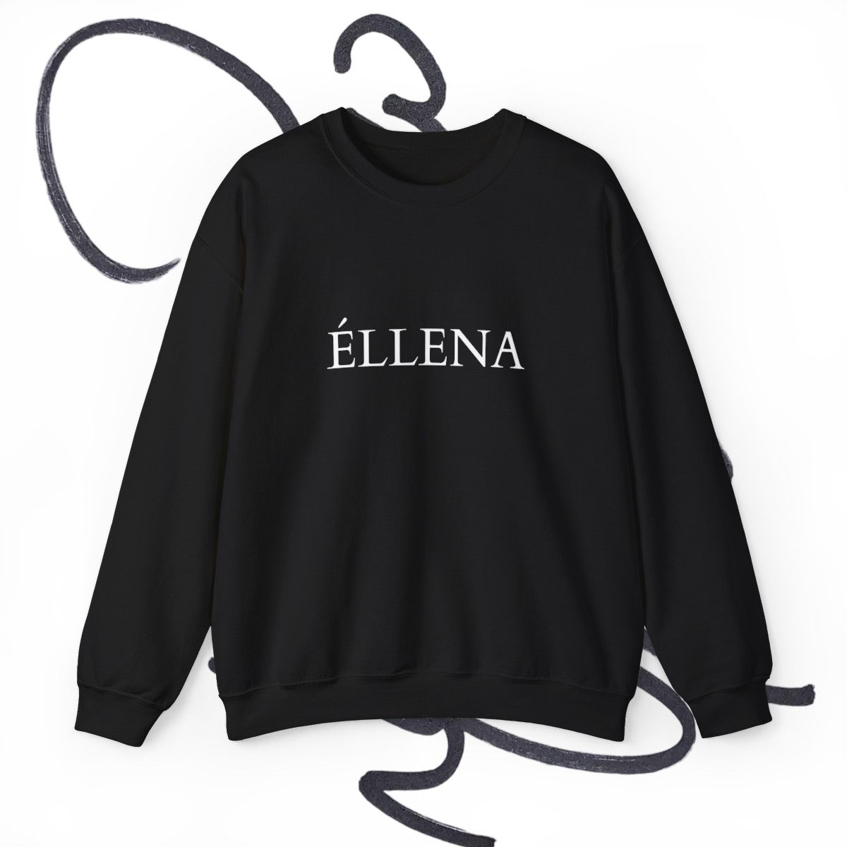 Unisex Heavy Blend™ 'ÉLLENA' LYRIC Crewneck