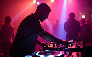 A-dynamic-action-shot-of-a-dj-mixing-music-with-lighting-and-effects-creating-vibrant-atmo