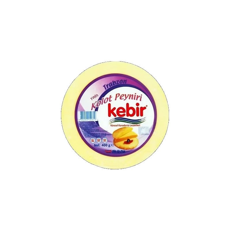 Kebir Trabzon Yağlı Kolot Peyniri 400g — yöresel Karadeniz peyniri online satın al