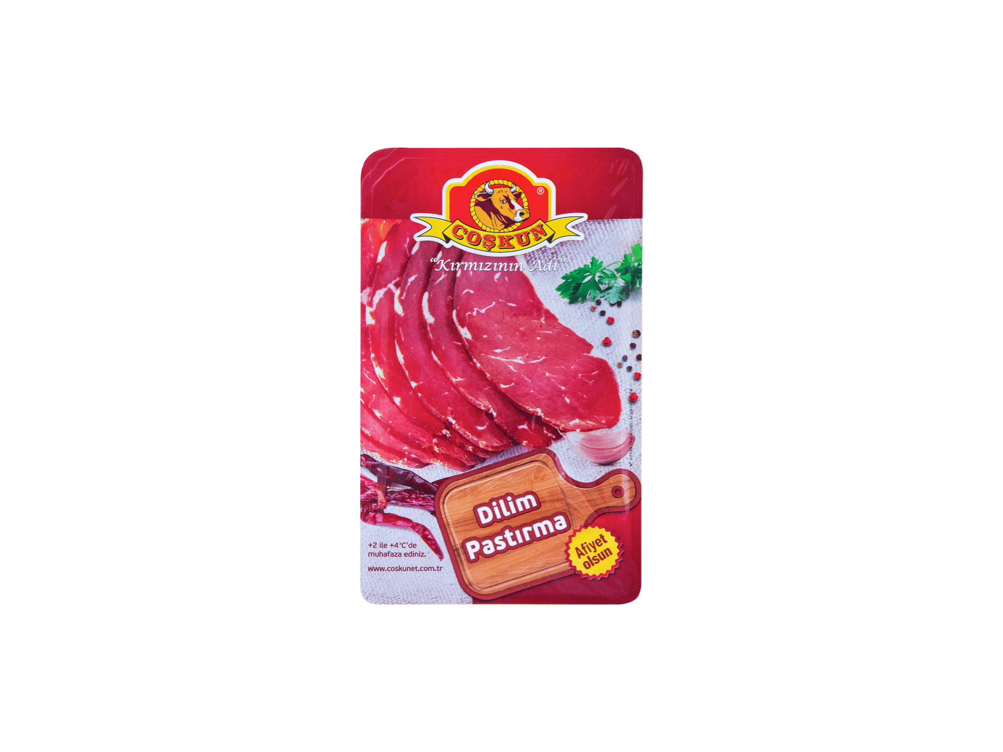 Çoşkun Dilimli Çemensiz Pastırma 80G