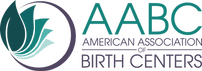 The official logo for the American Association of Birth Centers of which Abundance Midwifery Service is a member.