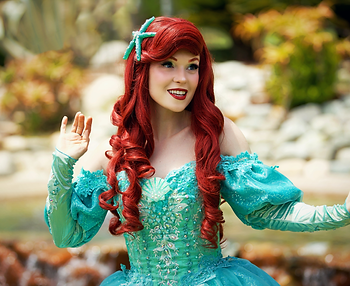 ariel mermaid princess party hollywood los angeles