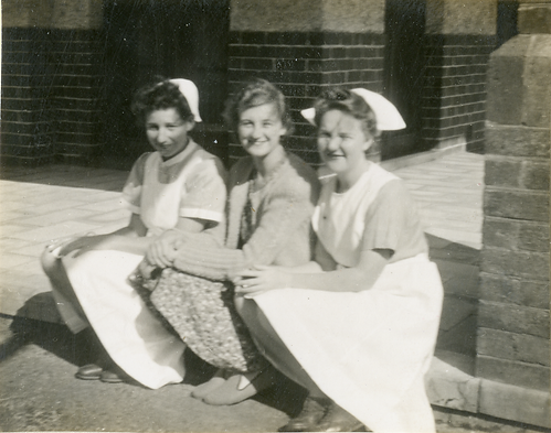 13 - Three nurses Duncraig House 1946 pg 2.tif