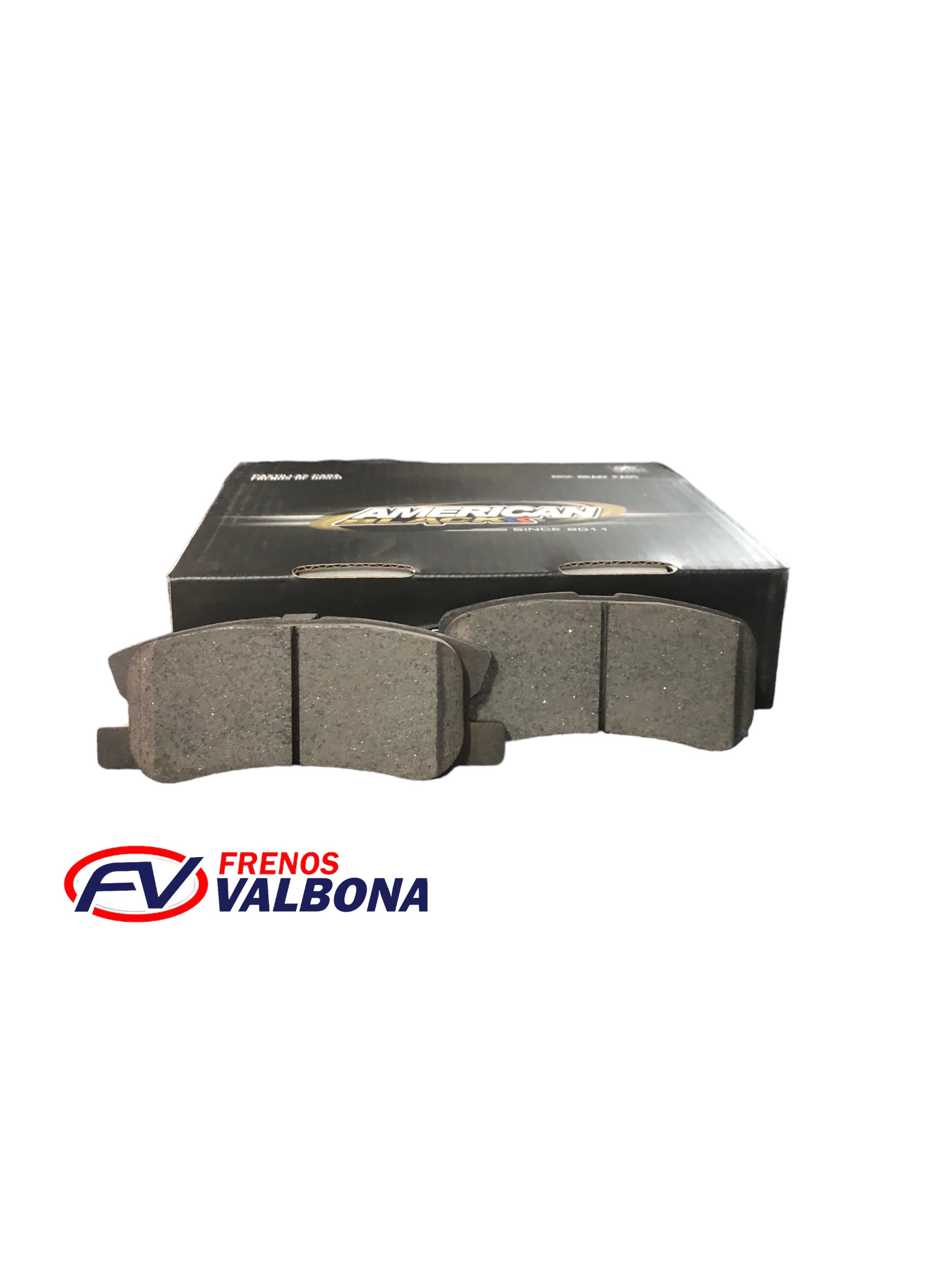 Pastilla delantera Compass 7943 American Black