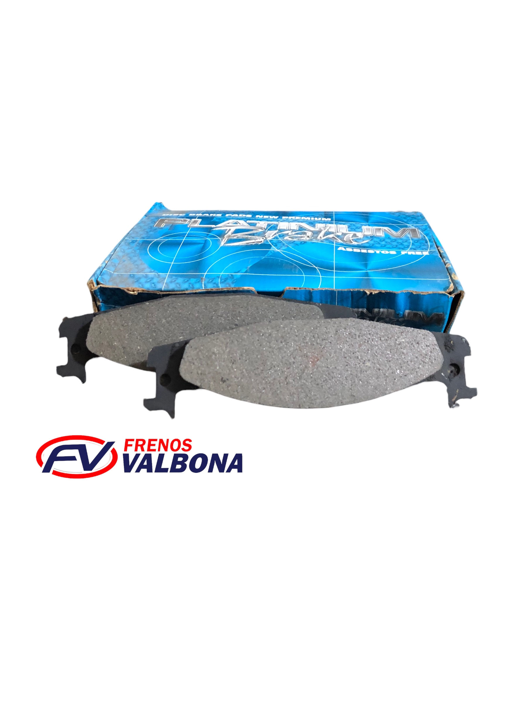 Pastilla delantera (modelo moderno) F-150 7503 Platinium Brake