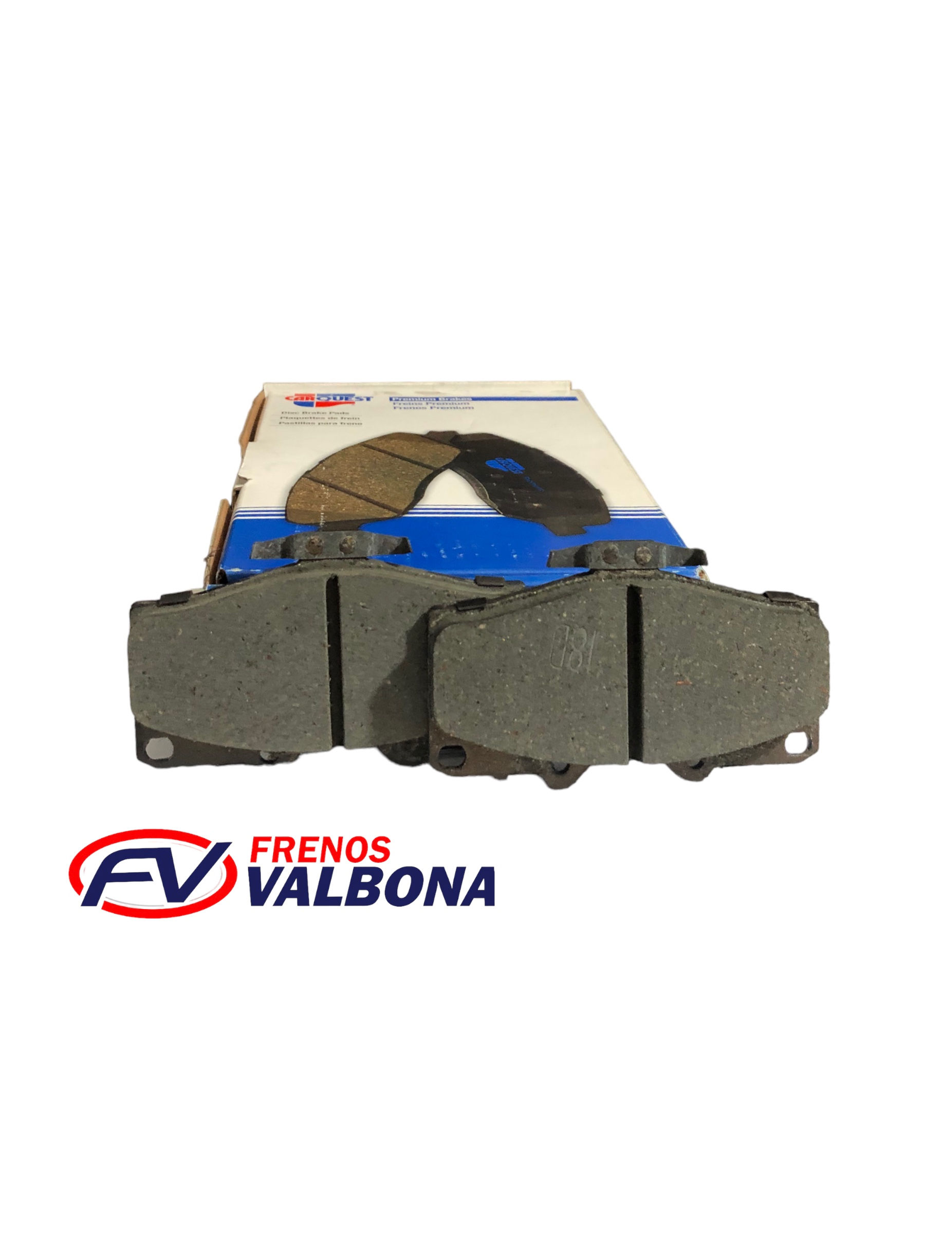 Pastilla delantera Prado/Hilux (modelo viejo) 7298-436 Raybesto 