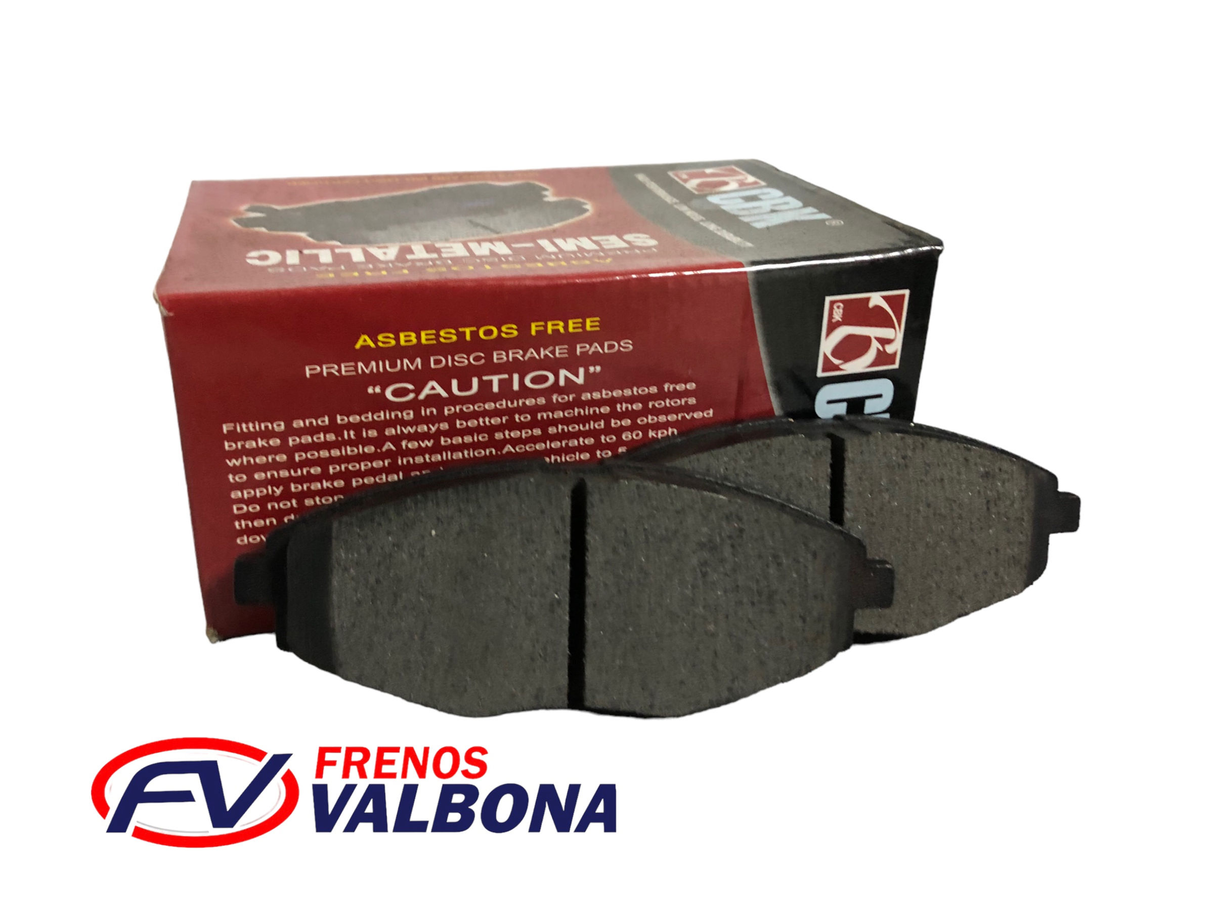 Pastilla delantera spark/Matiz 1086 CBK