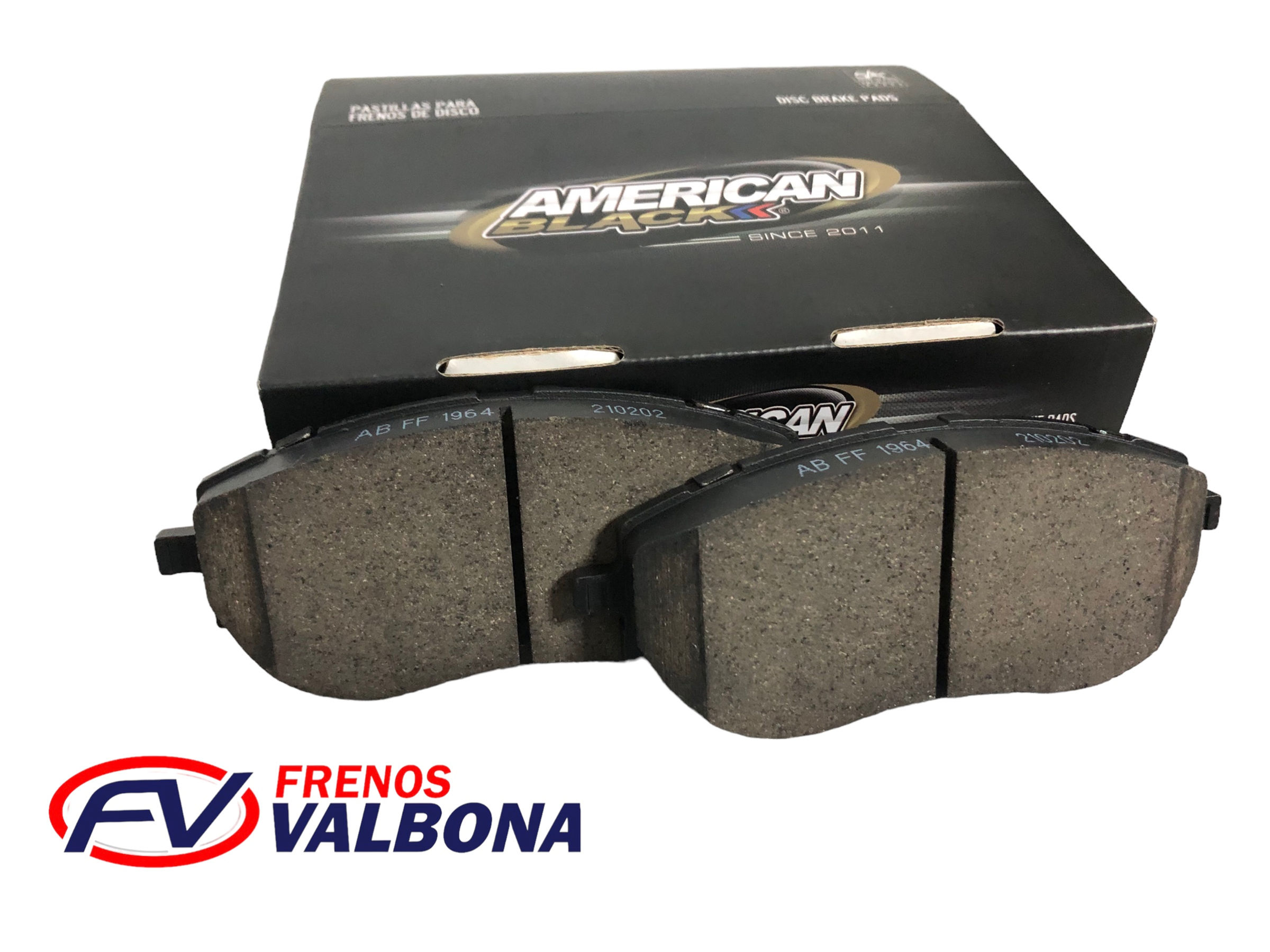 Pastilla delantera corolla (15-16) 9189 American Black