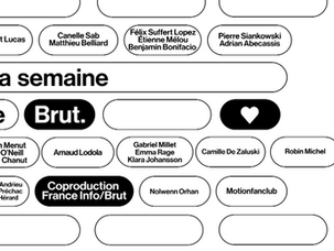 Brut. 
montage son, mixage son, sound design, robinson, lyon, paris, France