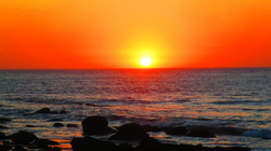 Mancora Beach sunset