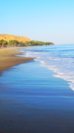 Mancora beach shore