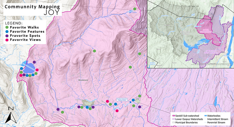 Mapping The Sawkill Sensory Workshop | Community Mapping