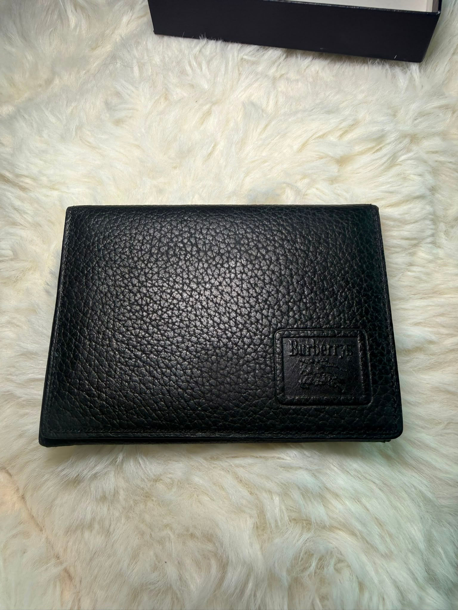 Vintage Burberrys of London Leather Business Card Holder