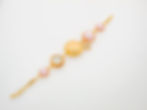Thumbnail: PINK GOLD Locket Bracelet with smooth top & Watch