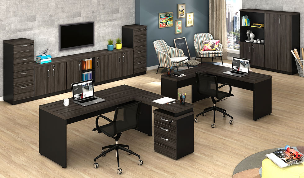 Miniatura: escritorio en L