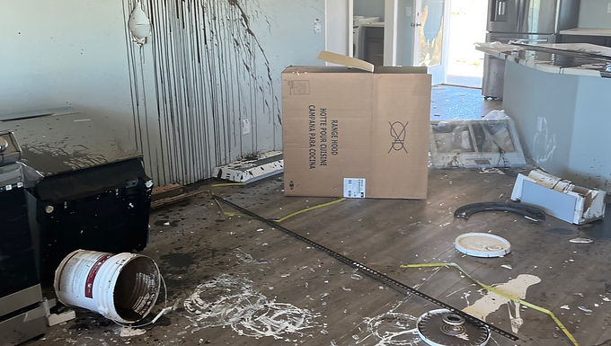 Vandals Wreck Home in Congress