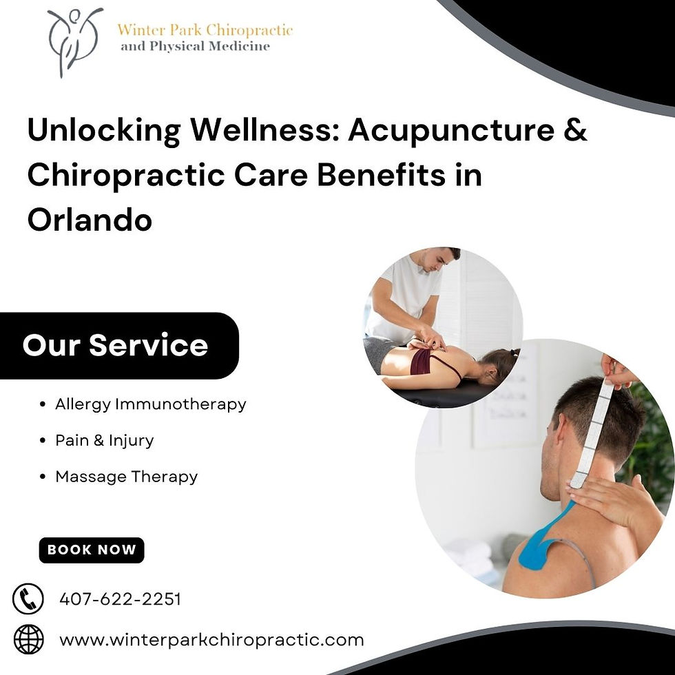 Chiropractic Care Orlando