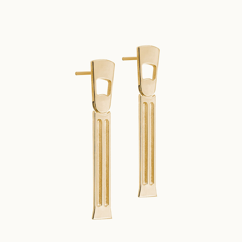 Thumbnail: CL.E.107 Silver Drop Earrings
