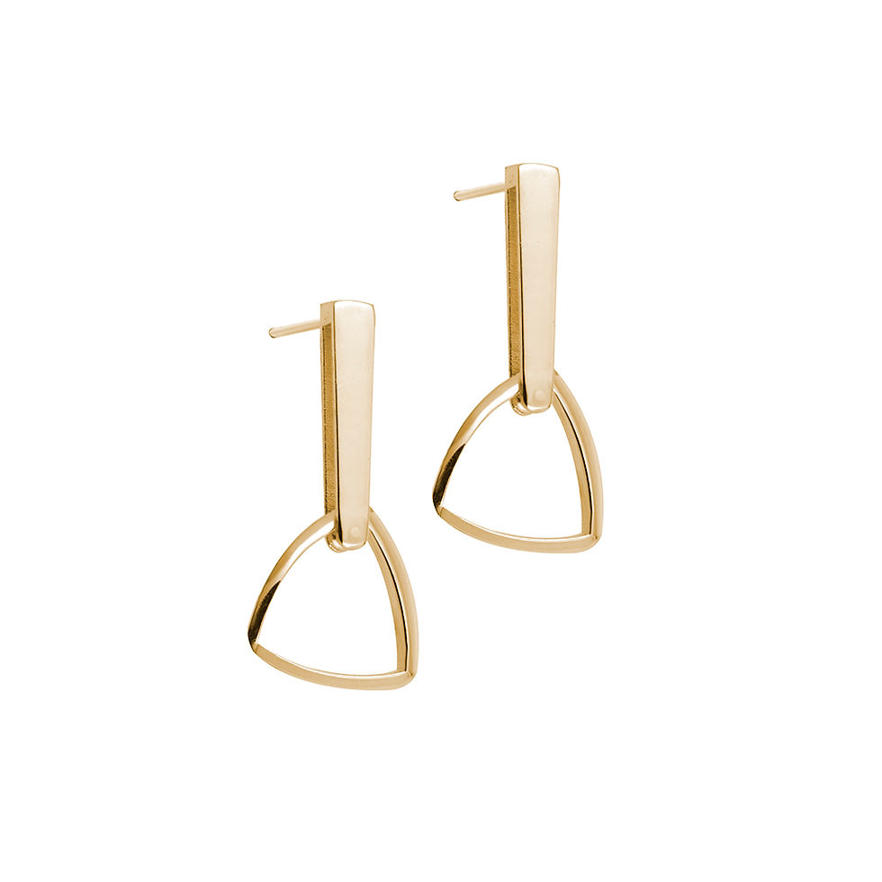 Thumbnail: U.E.101 Silver Drop Earrings