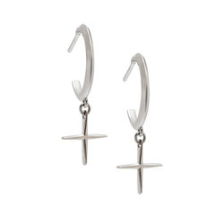 CRE100 silver earrings