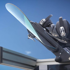 SNOWBOARD RACK