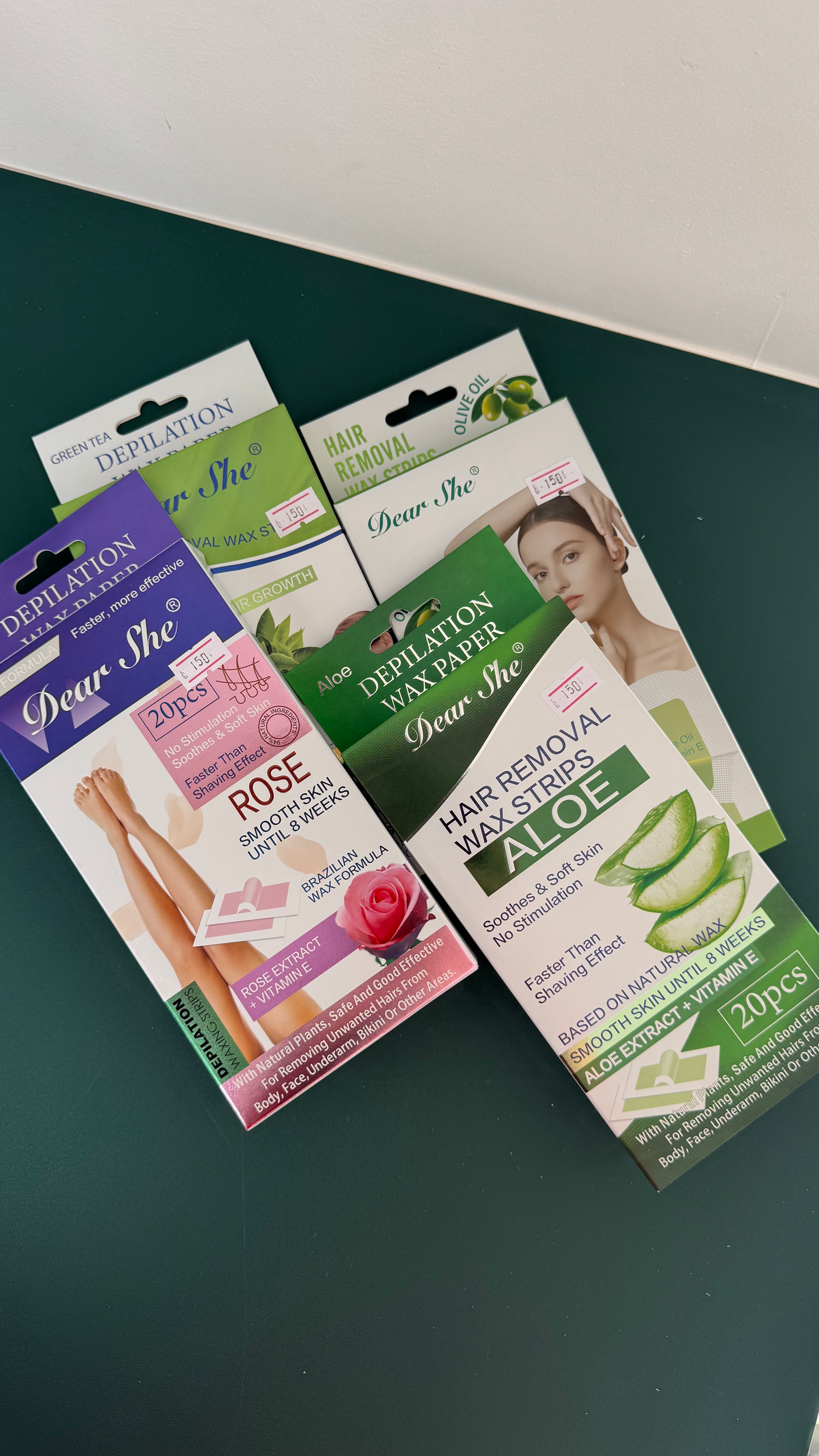 Восковые полоски для депиляции 