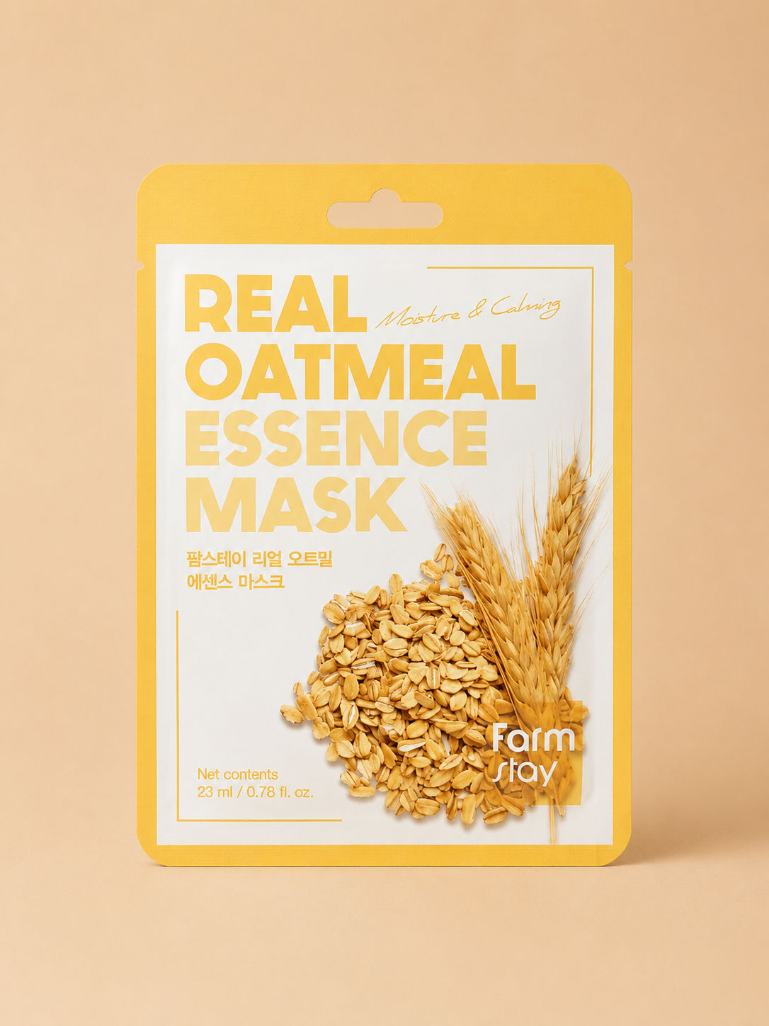 Тканевая маска для лица Farm Stay Real Oatmeal Essence Mask
