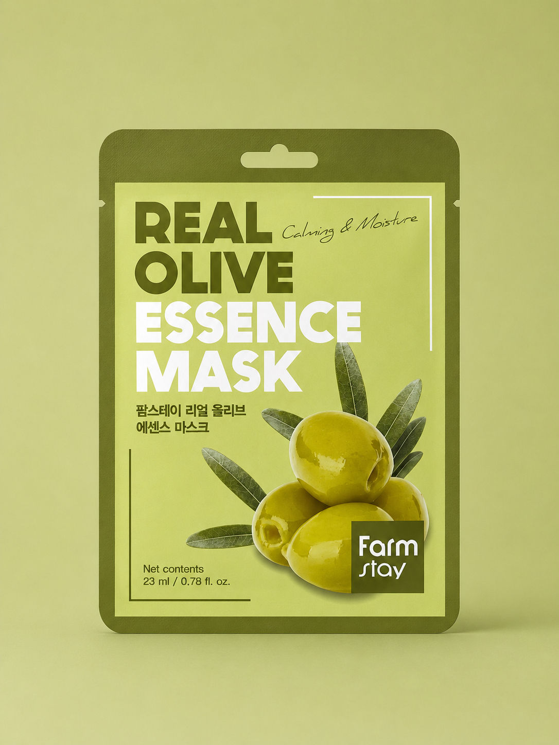 Тканевая маска для лица Farm Stay Real Olive Essence Mask