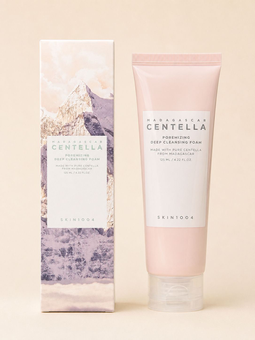 SKIN1004 Madagascar Centella Poremizing мягкая пенка для глубокого очищения кожи
