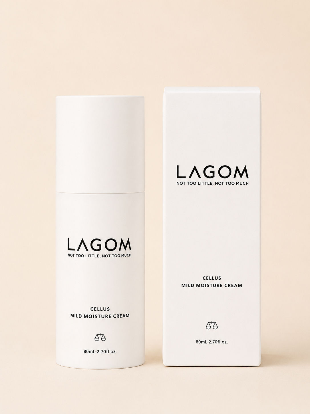 Легкий увлажняющий крем для интенсивного насыщения влагой кожи лица Lagom 