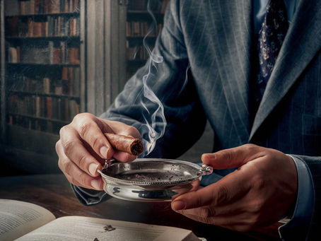 The Cigar Aficionado's Compass: A Quest for Knowledge and Refinement
