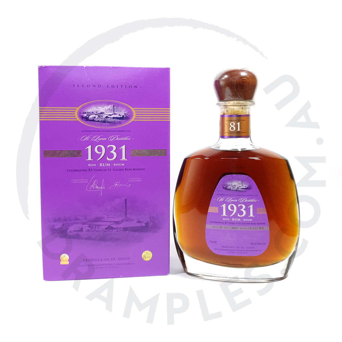 Chairman's Reserve 1931 2nd Edition Rum (700ml)